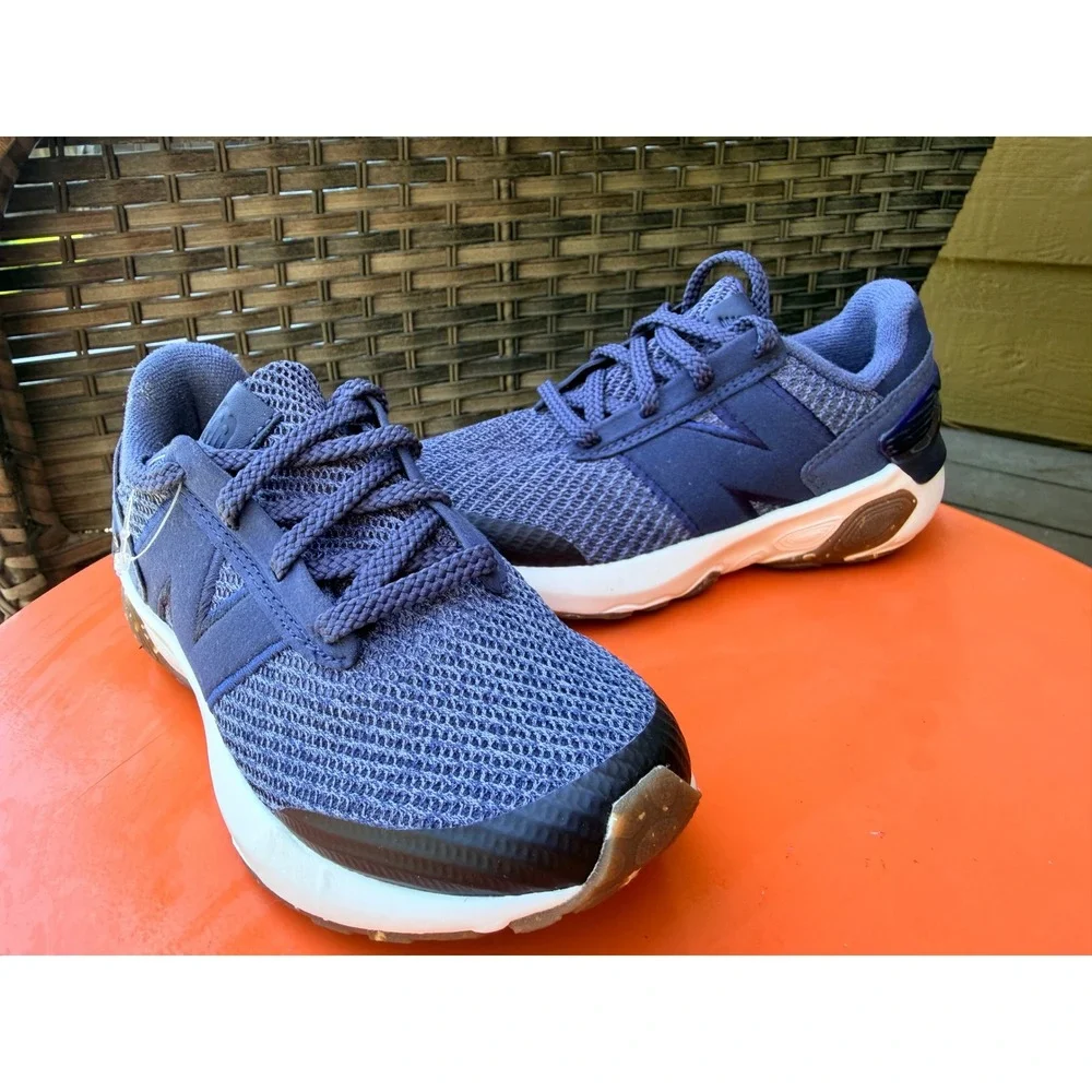 New Balance Sneakers Kids 11 Blue Fresh Foam 144‎ Athletic Running Mesh Shoes